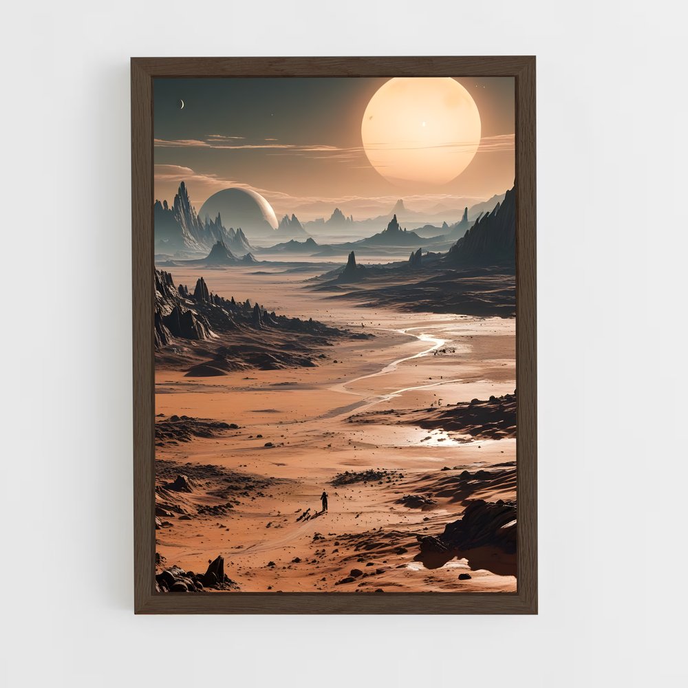 Poster Paysage Martien (vue 5)